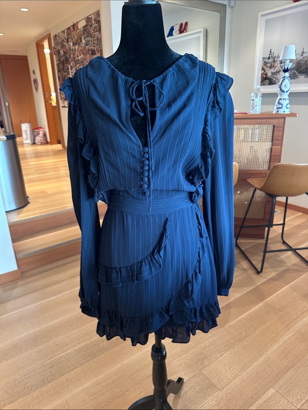 Maje ruffled skort/dress